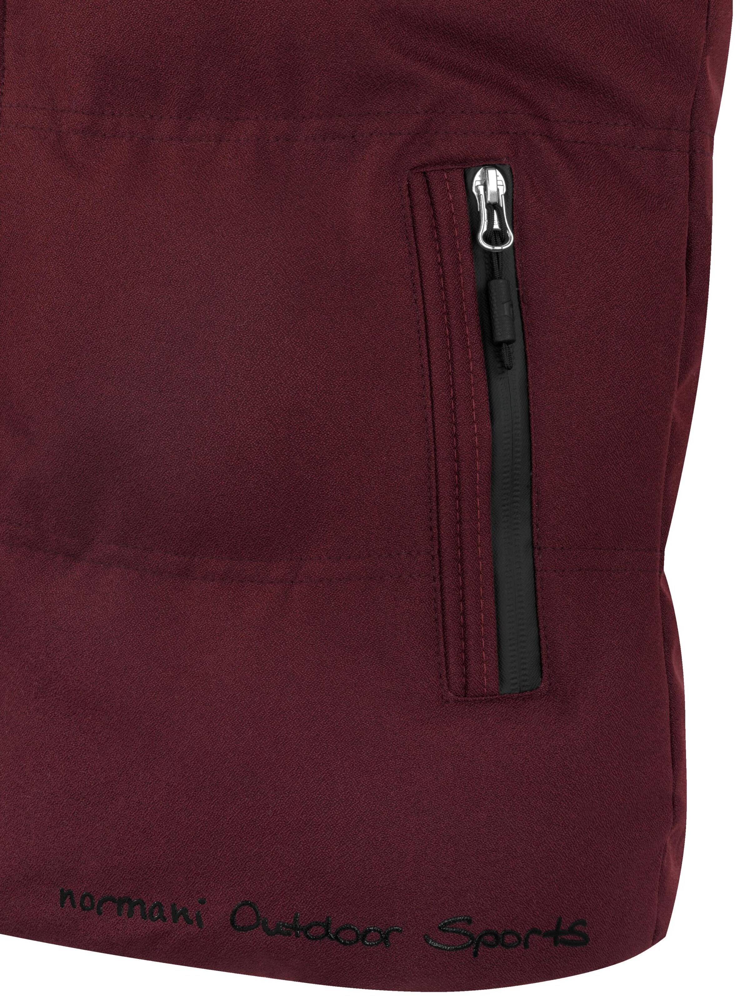 Gilet de sport 'Skien' normani en rouge