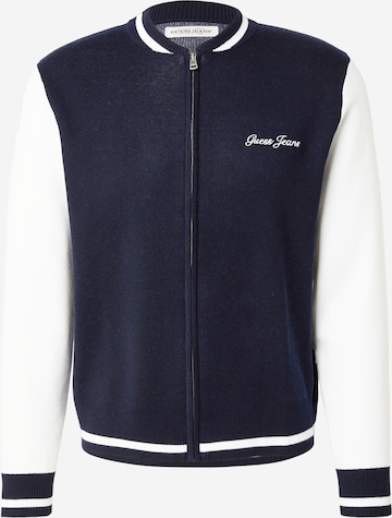 mėlyna GUESS JEANS Kardiganas: priekis