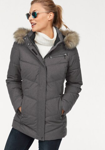 POLARINO Outdoor Jacket in Grey: front