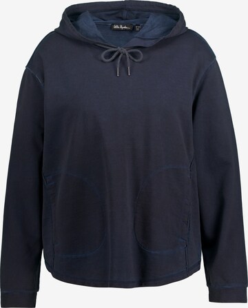 Ulla Popken Sweatshirt in Blue: front