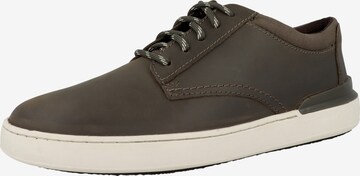 CLARKS Sneaker 'Court Lite Derby' in Braun: predná strana