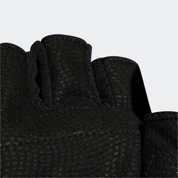 ADIDAS PERFORMANCE Athletic Gloves in Black