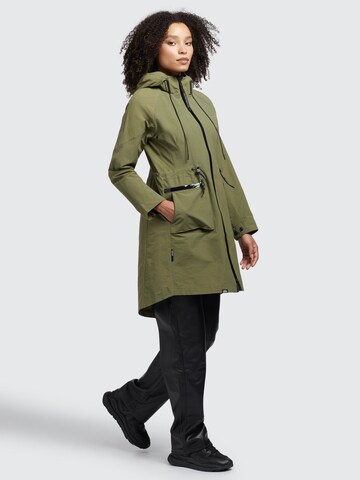 Parka di mezza stagione di khujo in verde