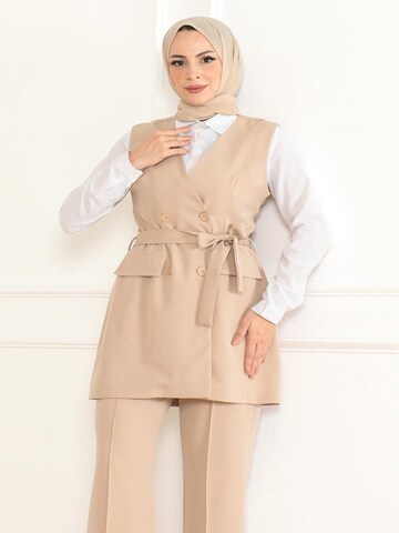 MODAMIHRAM Tunic in Beige