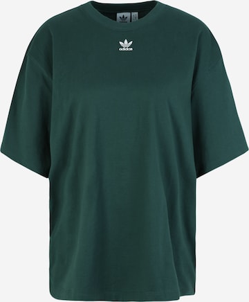 ADIDAS ORIGINALS Shirt 'Adicolor Essentials' in Green: front