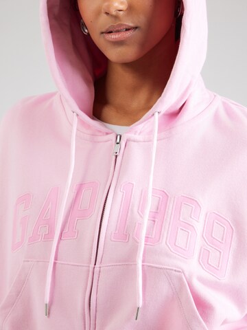 GAP Sweatvest '1969' in Roze