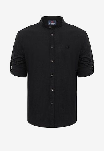 CIPO & BAXX Regular fit Button Up Shirt in Black