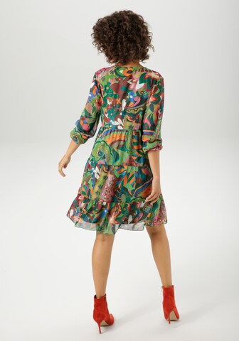 Aniston CASUAL Kleid in Grün