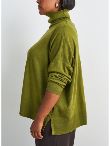 Pullover 'MAUTUMN' di Zizzi in verde