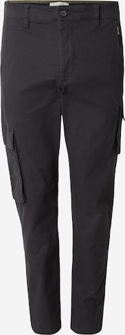 BLEND - Tapered Pantalón cargo en negro: frente