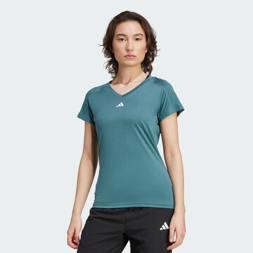 T-shirt fonctionnel 'Train Essentials' ADIDAS PERFORMANCE en vert : devant