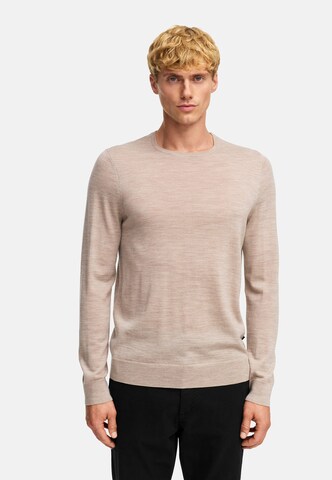 Kronstadt Sweater 'Johannes' in Beige: front