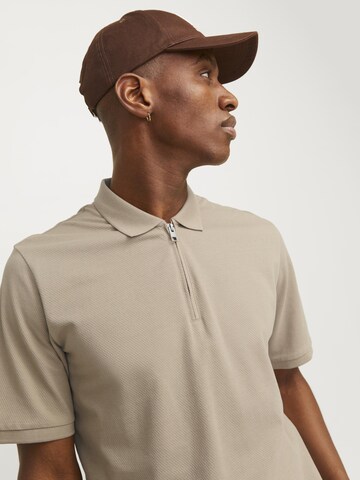 JACK & JONES Poloshirt 'Mac' in Beige