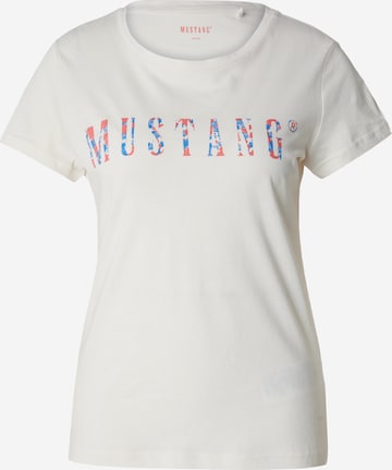 MUSTANG T-Shirt 'Alexia' in Weiß: predná strana