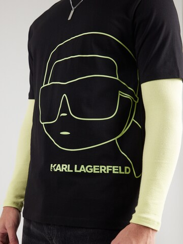 Maglietta di Karl Lagerfeld in nero