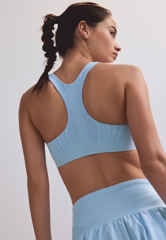 Next Bustier Sport bh in Blauw