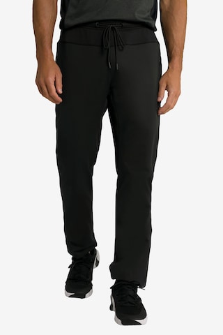 JAY-PI Regular Pants in Black: front