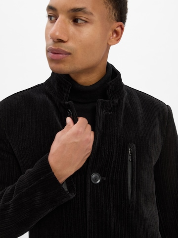 Finshley & Harding Between-seasons coat 'Denver' in Black