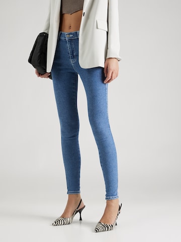 Dr. Denim Skinny Jeans 'Lexy' in Blauw: voorkant