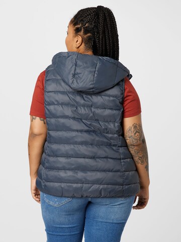ONLY Carmakoma Vest 'New Tahoe' in Blue