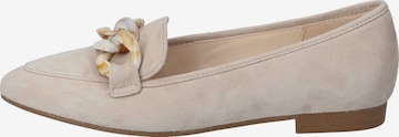 GABOR Instappers in Beige: voorkant