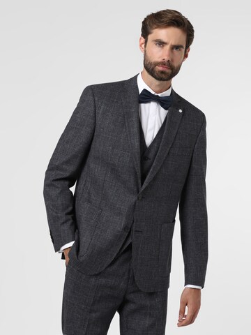 Andrew James Regular Suit Jacket ' Brayden HL ' in Grey: front