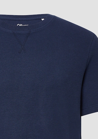 T-Shirt s.Oliver en bleu