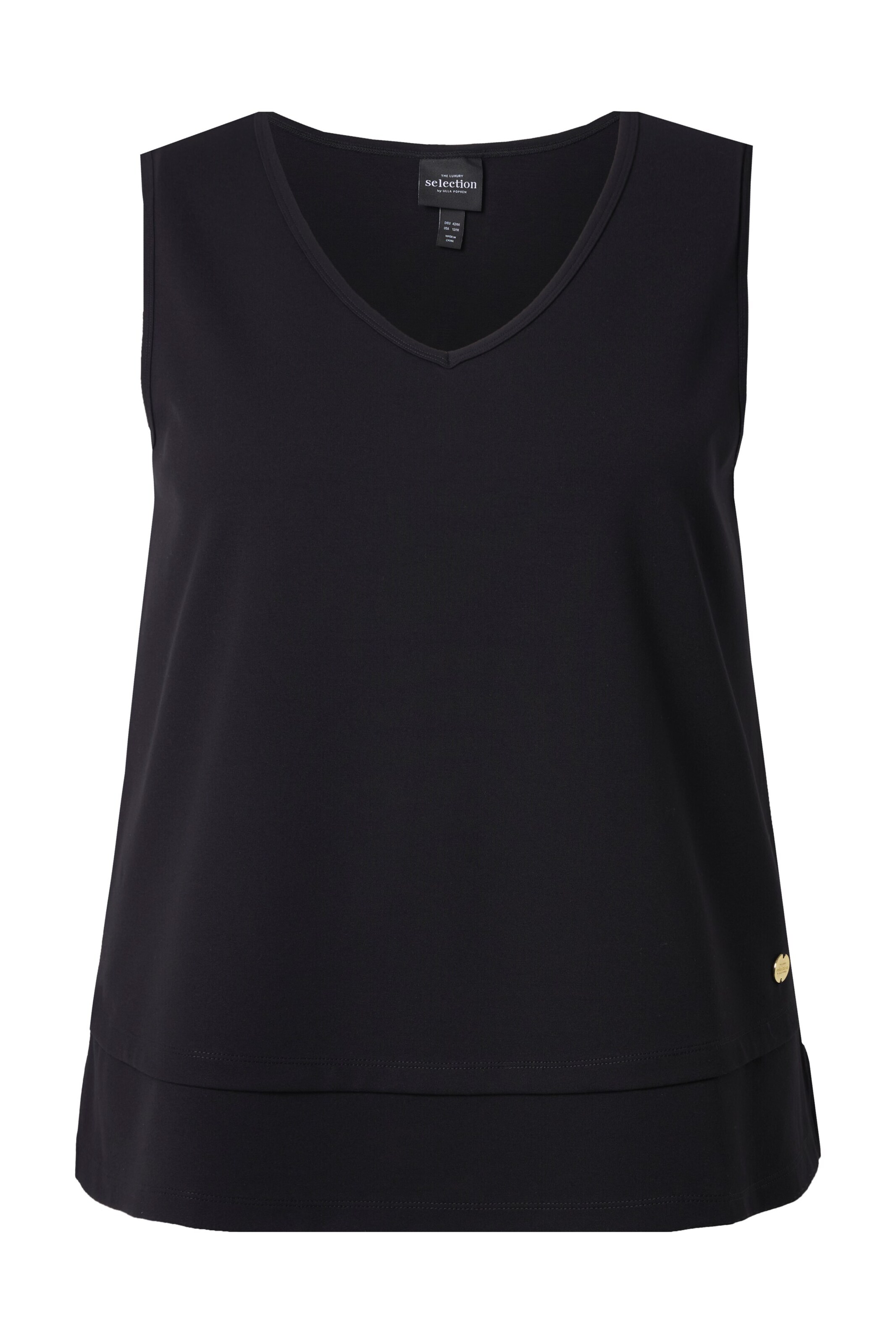 Ulla Popken Shirt in Black: front