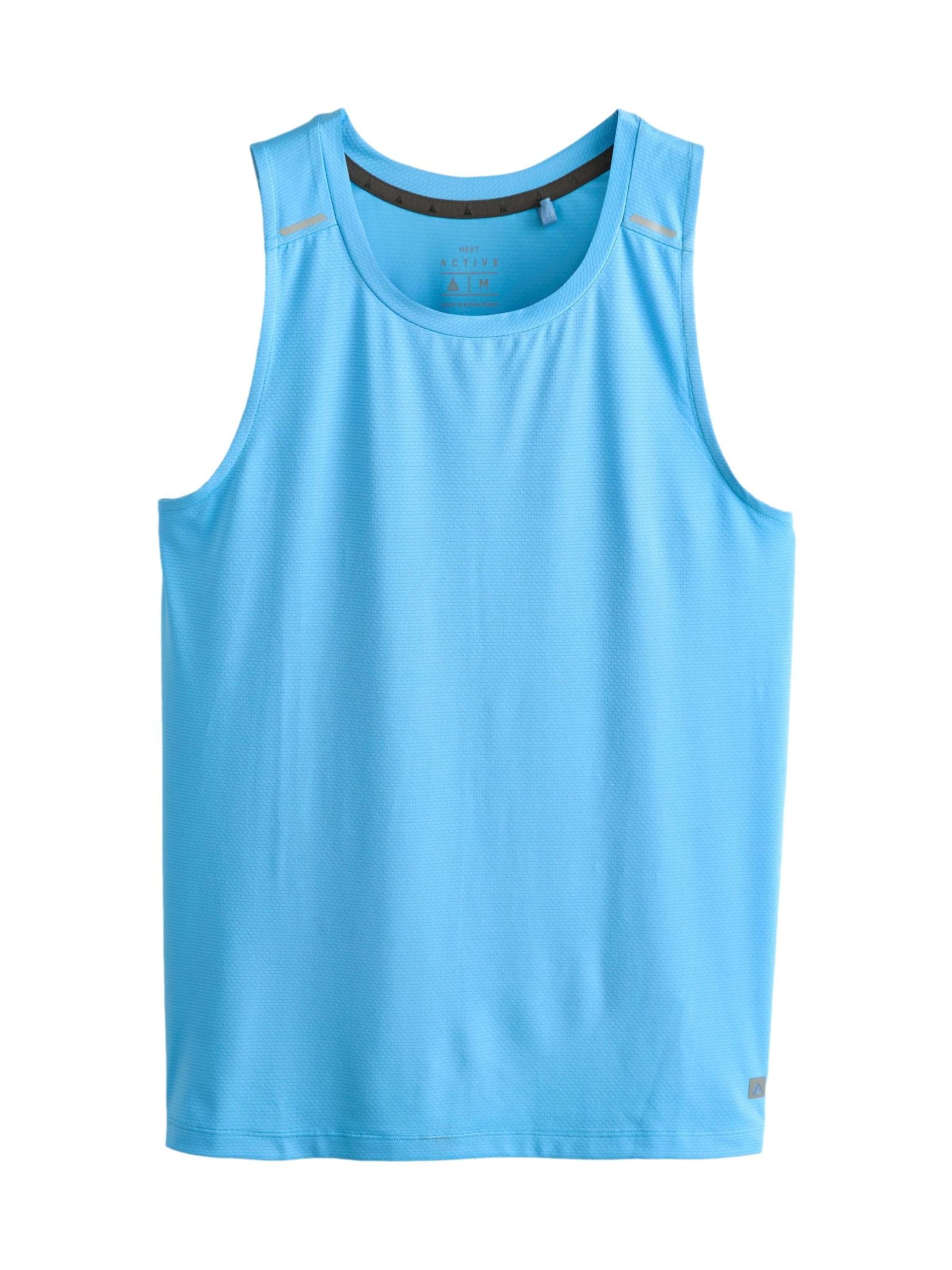 Next Λειτουργικό μπλουζάκι σε μπλε: μπροστά