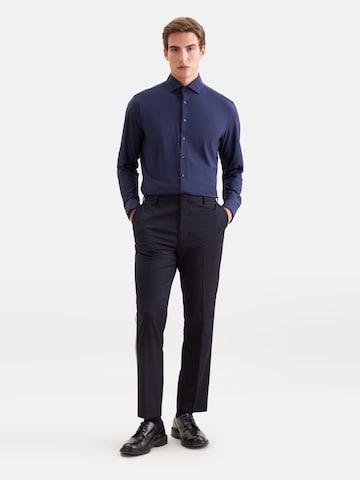 SEIDENSTICKER Slim fit Business shirt in Blue