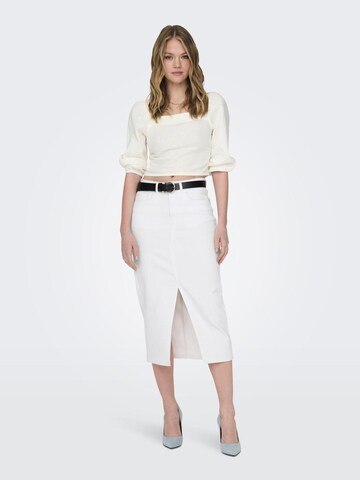 Jupe ONLY en blanc