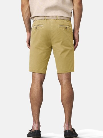 Coupe slim Pantalon chino 'Chicago' MEYER en jaune