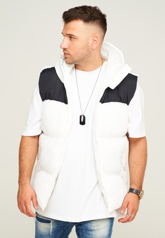 behype Vest in White: front