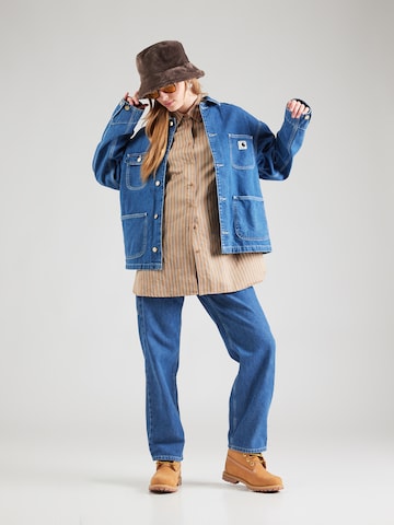 Carhartt WIP Kurtka przejściowa 'Michigan' w kolorze niebieski