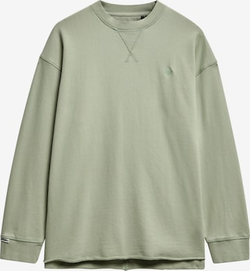 Superdry Sweatshirt in Groen: voorkant