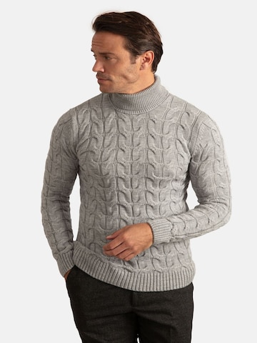 Jacey Quinn - Pullover em cinzento: frente