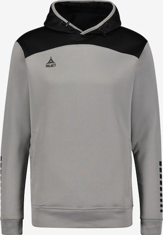 Sweat-shirt 'Oxford' Select en gris : devant