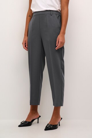 Kaffe Regular Broek 'Sakura' in Grijs: voorkant