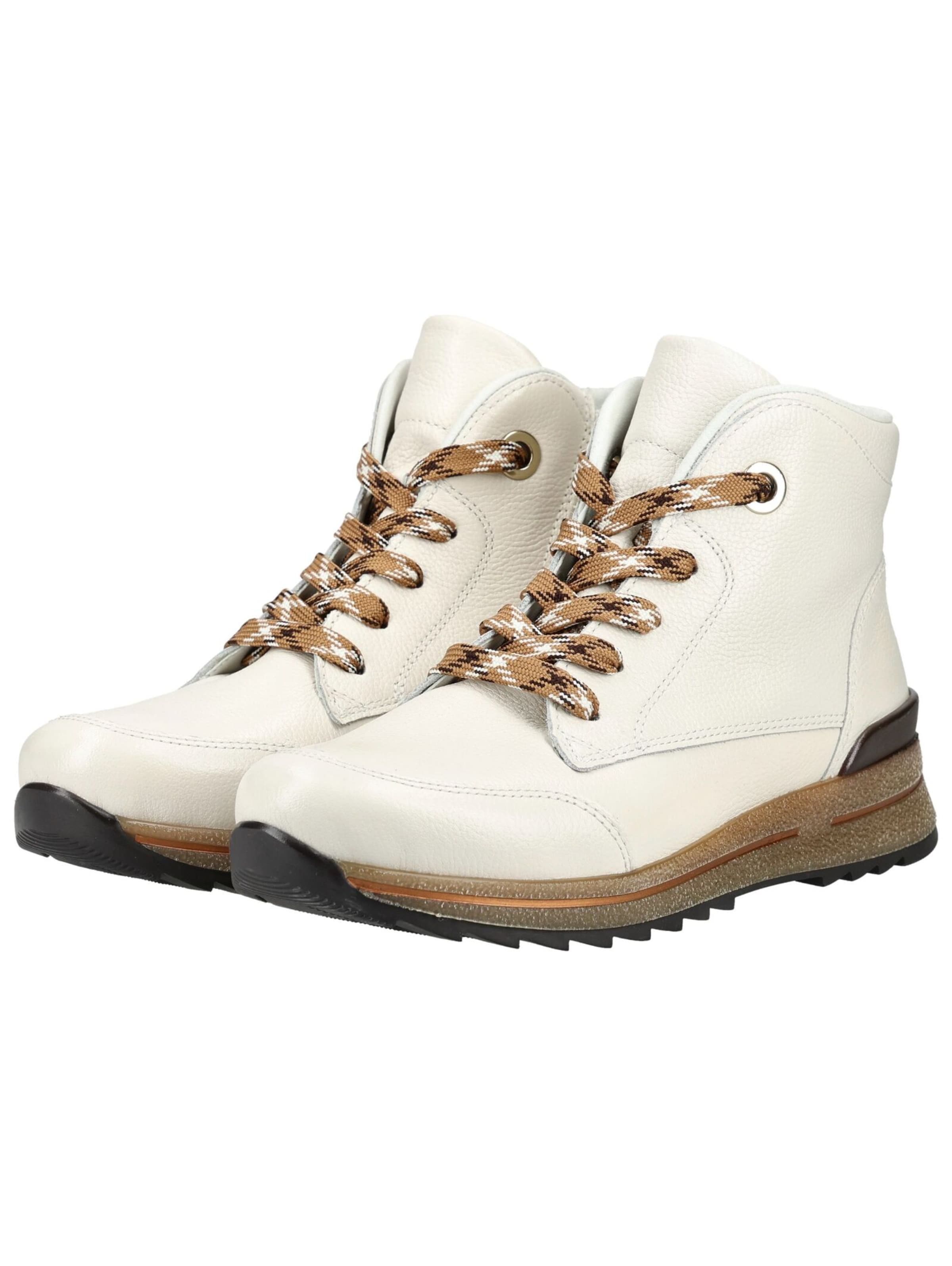 Stivaletto stringato di ARA in beige: frontale