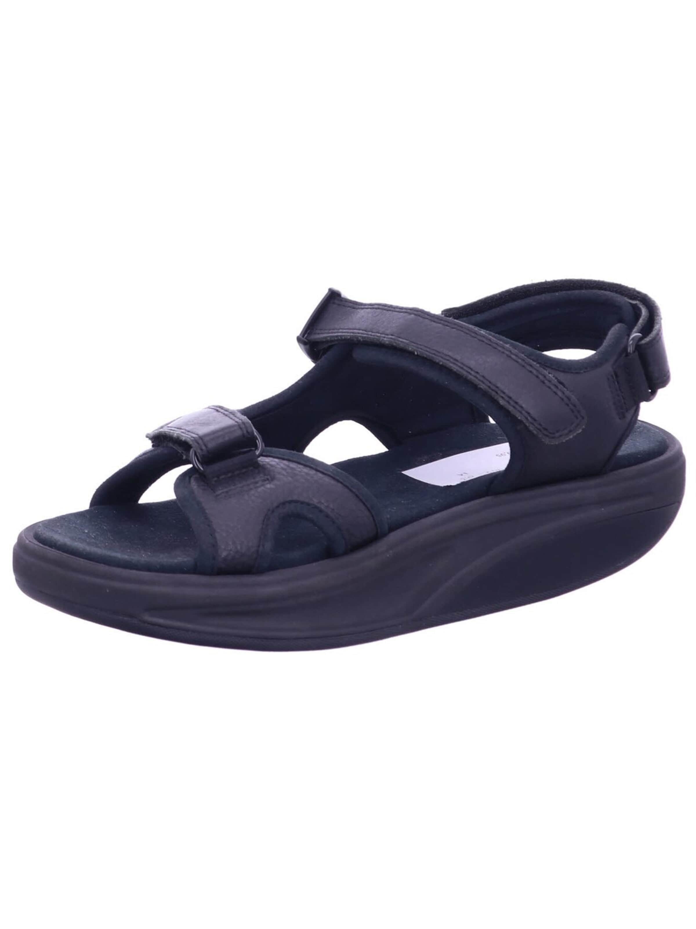 MBT Sandals '700366 03' in Black: front
