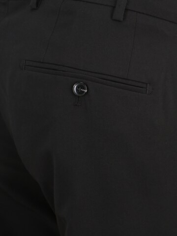 Slimfit Pantaloni con piega frontale 'Franco' di Jack & Jones Plus in nero