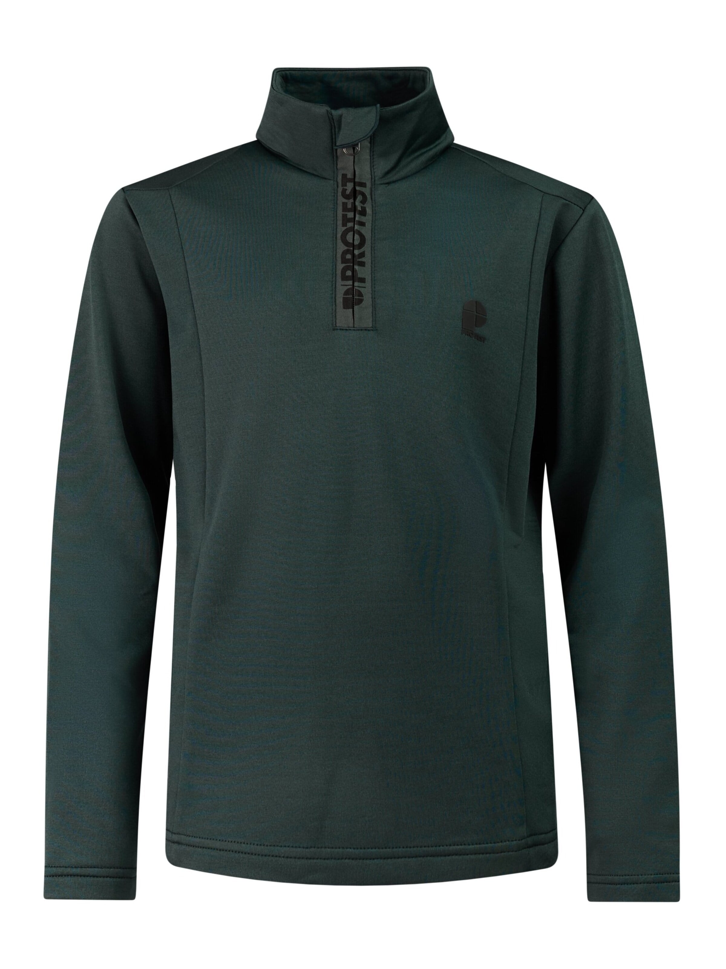 PROTEST Sports sweatshirt 'REWILLOWY JR' in Green: front