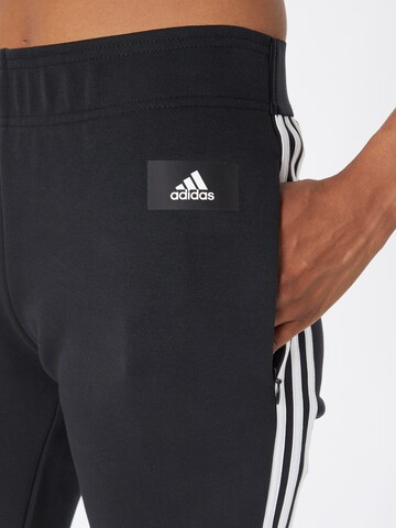 ADIDAS SPORTSWEAR regular Παντελόνι φόρμας σε μαύρο