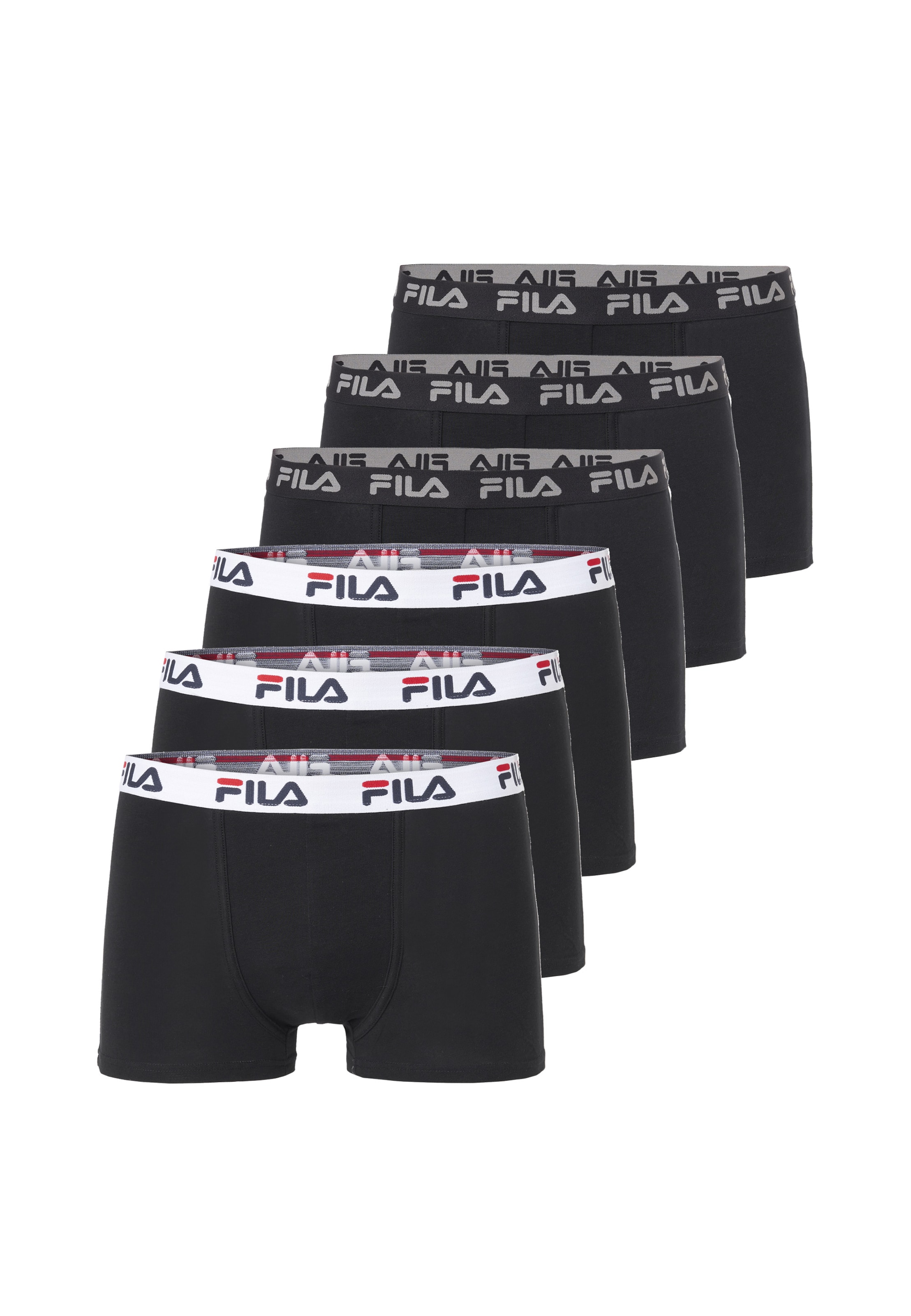 FILA Boxershorts in Schwarz: Vorderseite