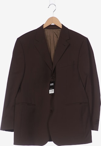CARL GROSS Suit Jacket in XXL in Brown: front