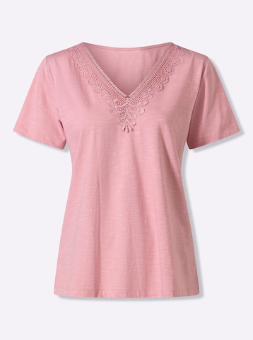 heine T-shirt i rosa