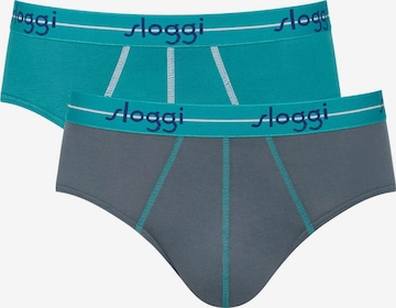 SLOGGI Midislip ' Blue Start ' in Blau: Vorderseite