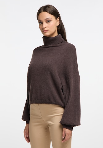 RISA Sweater in Brown: front