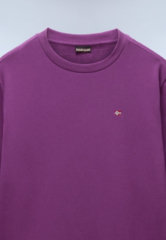 NAPAPIJRI Sweatshirt 'BALIS' i lilla: forside