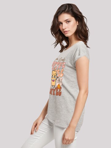 T-shirt 'Mothers Day Coffee Lover Mom Caffeine Addiction Coffee Cup' F4NT4STIC en gris